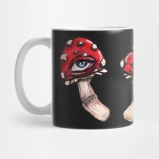 Cute Cottage/goblin core mushrooms Mug